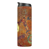 Personalisierte Steampunk-Uhrwerk Thermosbecher (Nach rechts gedreht)