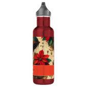 Personalisierte Steampunkfluggesellschaft mit Poin Edelstahlflasche (Rechts)