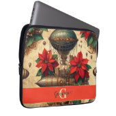 Personalisierte Steampunkfluggesellschaft mit Poin Laptopschutzhülle (Vorne Rechts)
