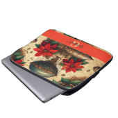 Personalisierte Steampunkfluggesellschaft mit Poin Laptopschutzhülle (Vorne Knopf)