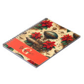 Personalisierte Steampunkfluggesellschaft mit Poin Notizblock (Linke Seite)