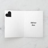 Personalisierte Step-Eltern- oder Kinderkarte Karte (Innenseite)