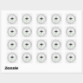 Personalisierte Stickers & Labels - HoneyBee Jar (Blatt)