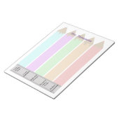 Personalisierte Stifte LehrerIn Notizblock (angewinkelt)