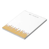 Personalisierte Stifte Notizblock (Rotiert)