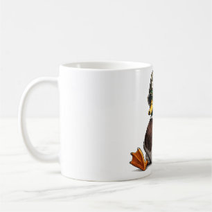 Personalisierte Stockente – Lustiger Valentinstag Kaffeetasse