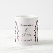Personalisierte Stockfigur Braut und Bräutigam Hoc Kaffeetasse (Mittel)