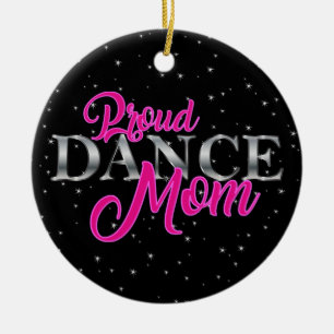 Personalisierte stolze Tanz-Mama Keramik Ornament