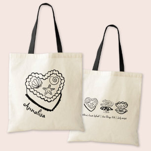 Personalisierte Strand-Junggesellinnen-Tasche Meer Tragetasche