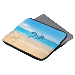 Personalisierte Strand-Laptop-Hülle Laptopschutzhülle