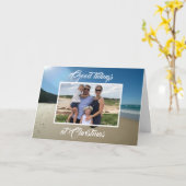 Personalisierte Strandkarte Karte (Gelbe Blume)