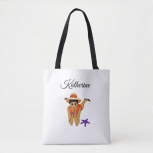Personalisierte Strandtasche Tasche