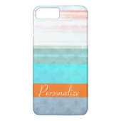 Personalisierte Streifen Case-Mate iPhone Hülle (Rückseite)