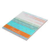 Personalisierte Streifen Fliese (Seite)