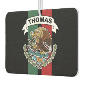 Personalisierte Streifen für mexikanische Flaggen Autolufterfrischer (Links)