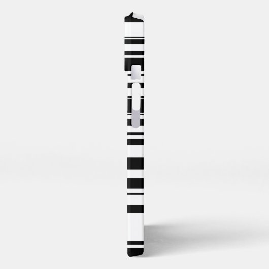 Personalisierte Streifen iPhone Hülle (Linke Seite)