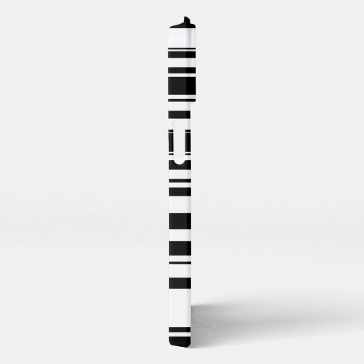 Personalisierte Streifen iPhone Hülle (Rechte Seite)