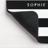 Personalisierte Streifen Mousepad (Ecke)