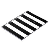 Personalisierte Streifen Notizblock (Linke Seite)