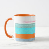 Personalisierte Streifen Tasse (Links)