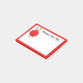 Personalisierte Strickgifte Post-it Klebezettel (angewinkelt)