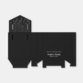 Personalisierte String Lights Elegant Black Geschenkschachtel (Ungefaltet)