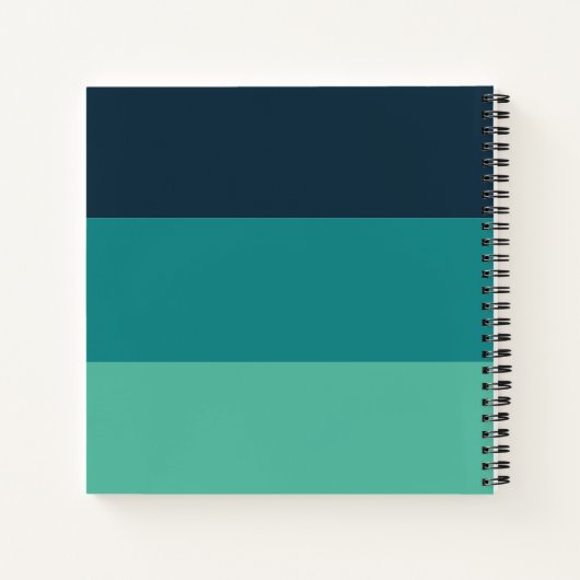 Personalisierte Stripliste Notizblock (Rückseite)