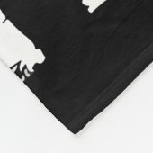 Personalisierte Such-Rettung für das Thin Orange L Fleecedecke (Ecke)