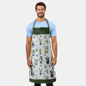 Personalisierte Sukkulationen und Muster der gepun Schürze (Getragen)