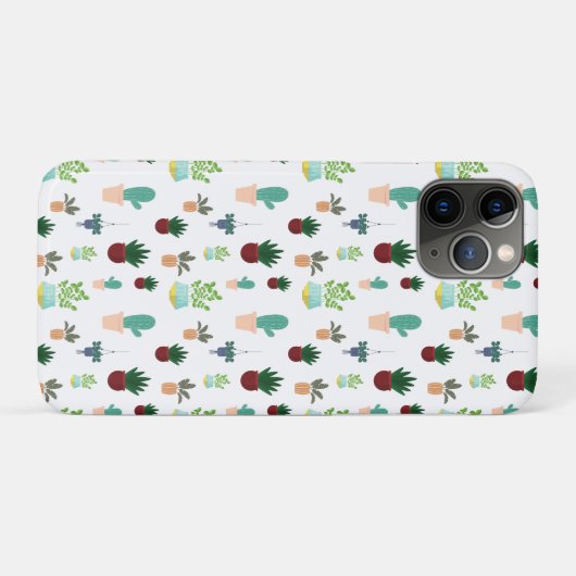 Personalisierte Sukkulenten Kakteen Case-Mate iPhone Hülle (Rückseite (Horizontal))