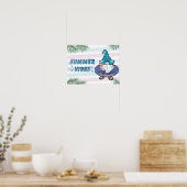Personalisierte Summer Vibes Poster (Küche)