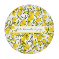 Personalisierte Summery Citrus Lemon Tree Branches
