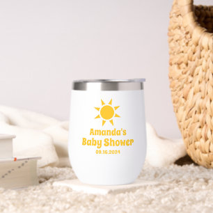 Personalisierte Sunshine Baby Dusche Gastgeschenke