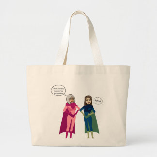 Personalisierte Super Friends Tote Bag Jumbo Stoffbeutel