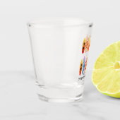Personalisierte Surfbretter Shotglas Schnapsglas (Links)