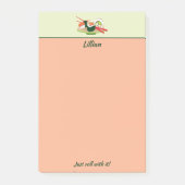 Personalisierte Sushipost-itanmerkungen Post-it Klebezettel (Vorderseite)