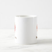 Personalisierte süße Harmonie Erdbeere Kaffeetasse (Mittel)