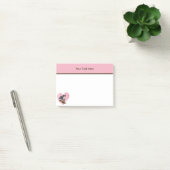 Personalisierte süße Hunde-Notizen Post-it Klebezettel (Büro)
