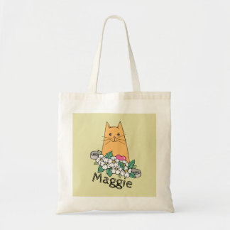 Personalisierte Süße Katze-Tasche Tragetasche