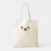 Personalisierte süße Kawaii-Gym-Mutter Conquer Fit Tragetasche (Rückseite)