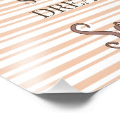 Personalisierte Süße Träume vom niedlichen Panda Fotodruck (Ecke)