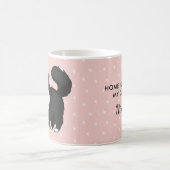 Personalisierte süße Tuxedo-Katzenmutter Kaffeetasse (Mittel)