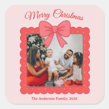 Personalisierte süße Weihnachts-Fotocollage