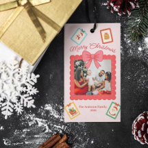 Personalisierte süße Weihnachtsfotocollage
