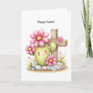 Personalisierte süße Wüsten-/Südwest-Ostern  Karte