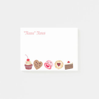 Personalisierte Süßigkeiten nach dem Einreichen Post-it Klebezettel