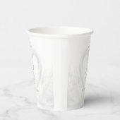 Personalisierte Swan Wedding Pappbecher (Rechts)