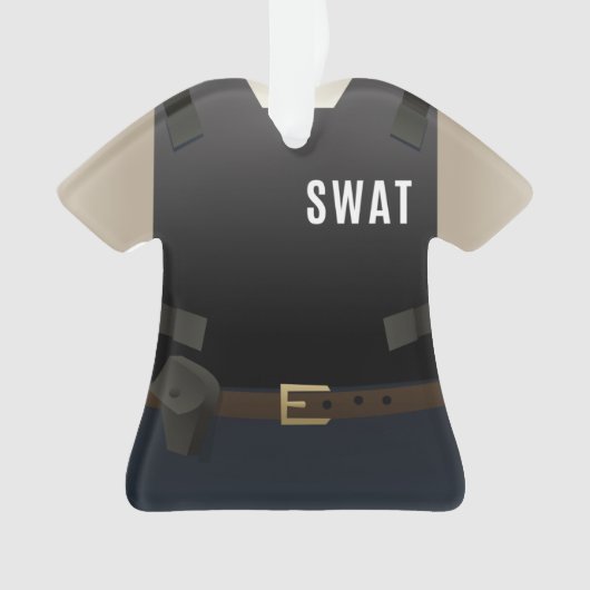 Personalisierte SWAT Ornament (Vorderseite)