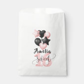 Personalisierte Sweet 16 Geburtstags-Geschenktüte Geschenktütchen (Vorderseite)