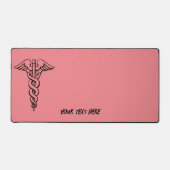 Personalisierte Symbol-Schreibmatte Schreibtischunterlage (Vorderseite)